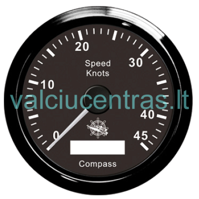 Spidometras su kompasu ir GPS 0-45 mazgų Nr.1